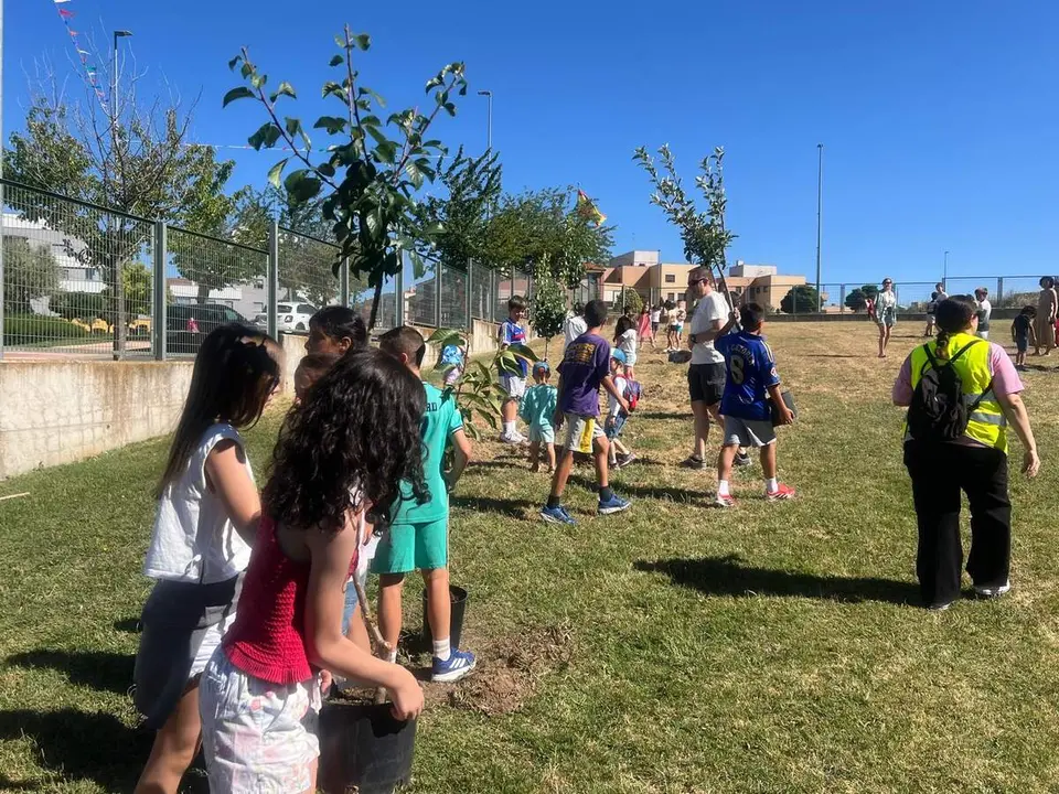 Jornada de plantaci&oacute;n de &aacute;rboles en Carbjosa (2)