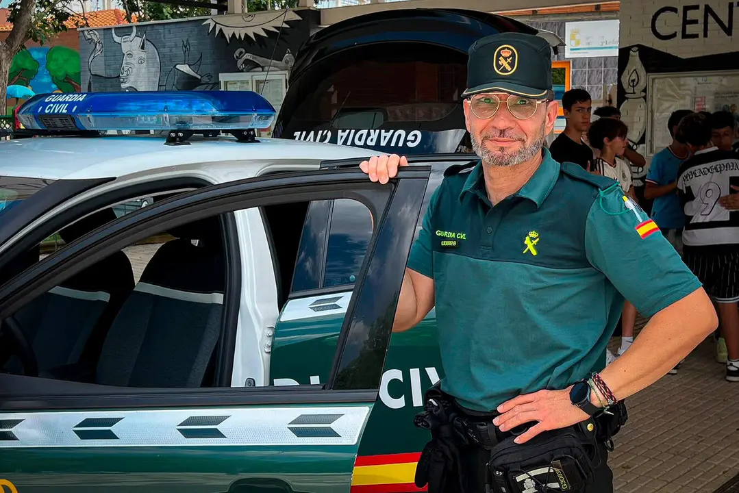 Adolfo Granado, responsable de comunicaci&oacute;n de la Comandancia de la Guardia Civil de Salamanca