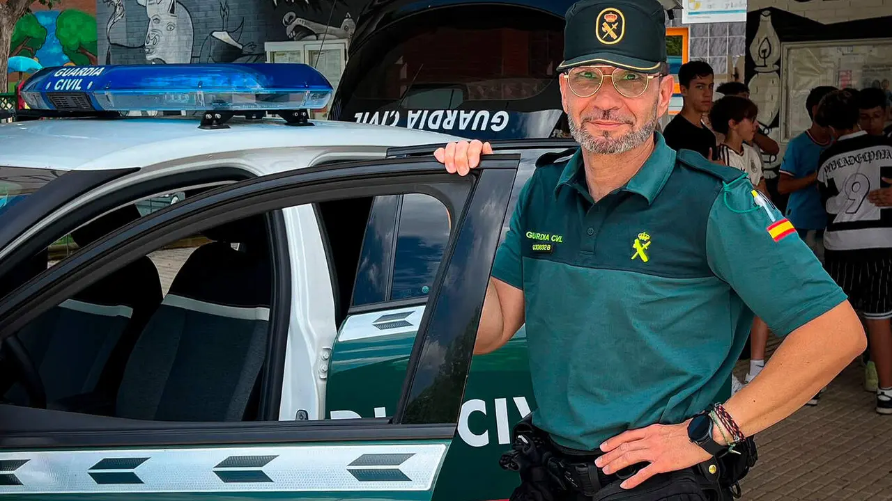 Adolfo Granado, responsable de comunicaci&oacute;n de la Comandancia de la Guardia Civil de Salamanca