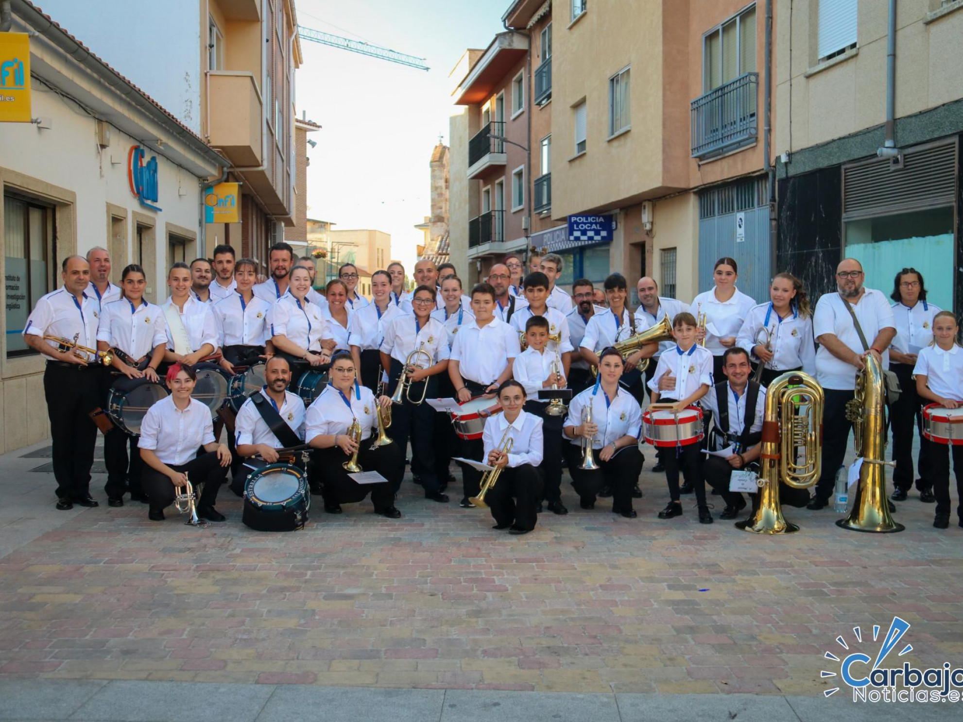 San Roque 2022: Exhibición de majorettes y banda municipal