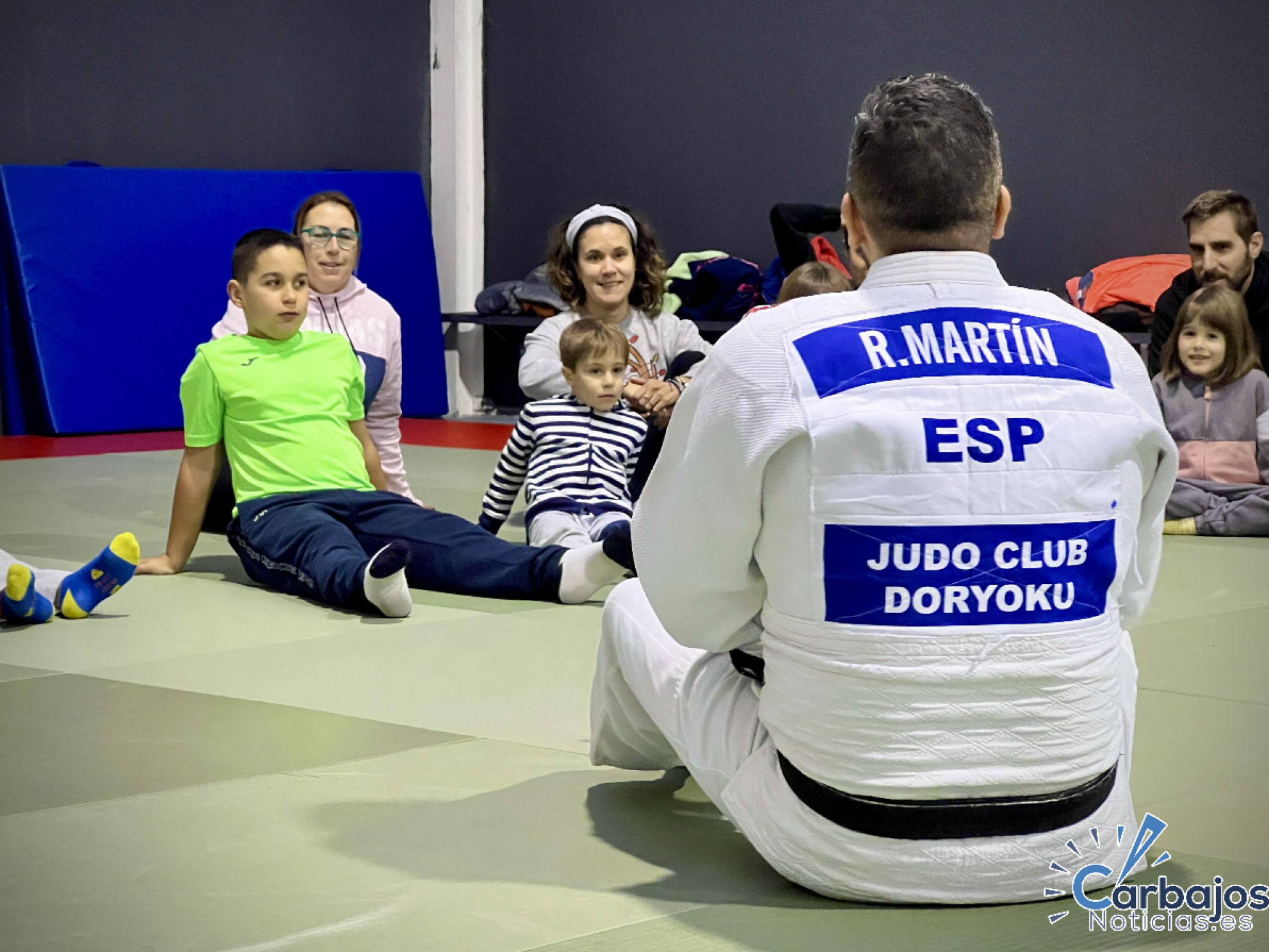 Sesión de Judo en Familia