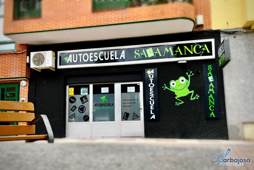 Nuevas oficinas de Autoescuela Salamanca en Carbajosa.