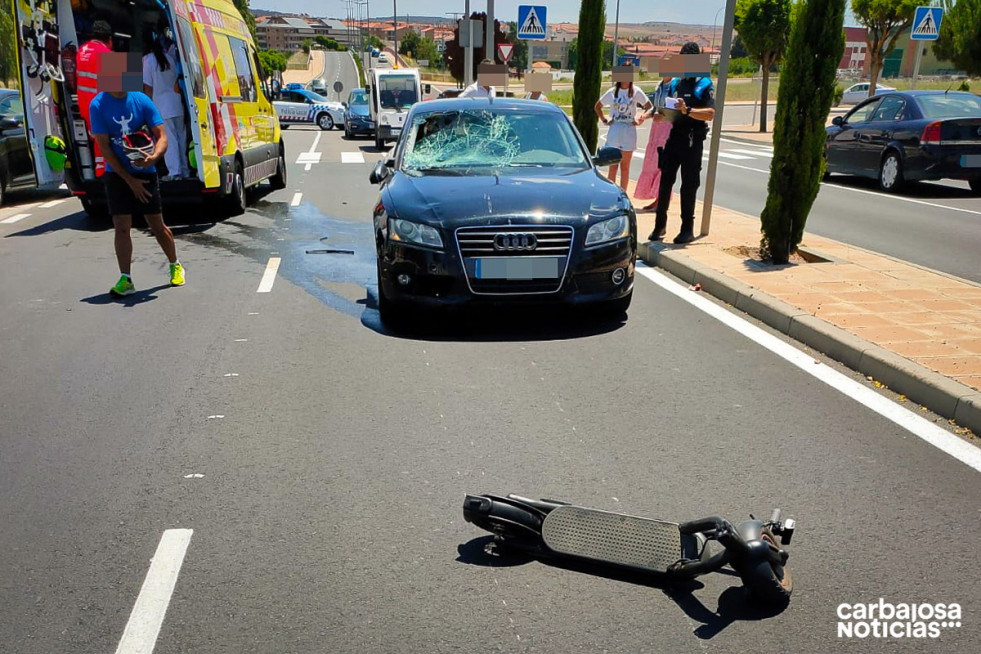 accidente patinete