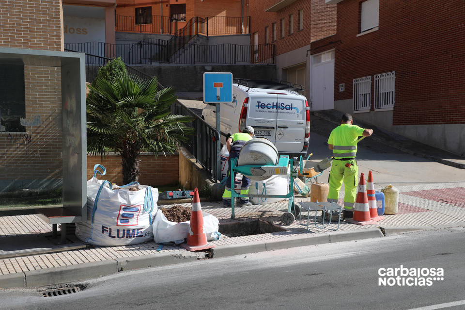Instalación parada inteligente Carbajosa1