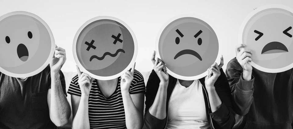 Diversas personas iconos emoji