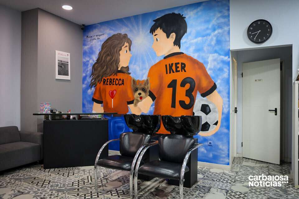 Mural Iker y Rebecca 1
