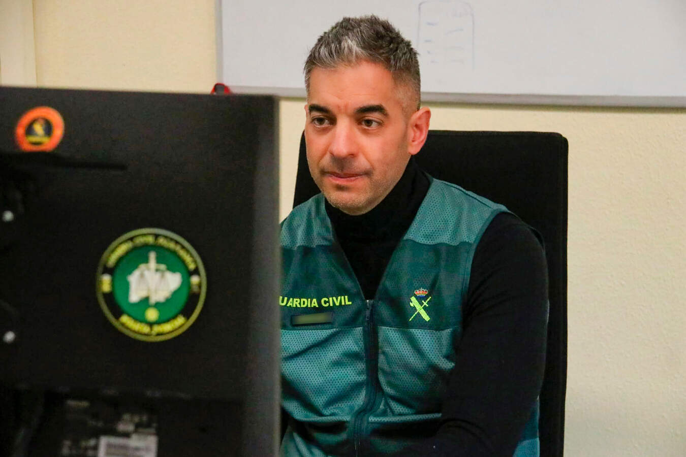 Sargento Primero, Roberto Fernández Muñoz, Suboficial jefe del EDITE (Equipo de Investigación Tecnológica) de la Comandancia de Salamanca | Luis Cotobal