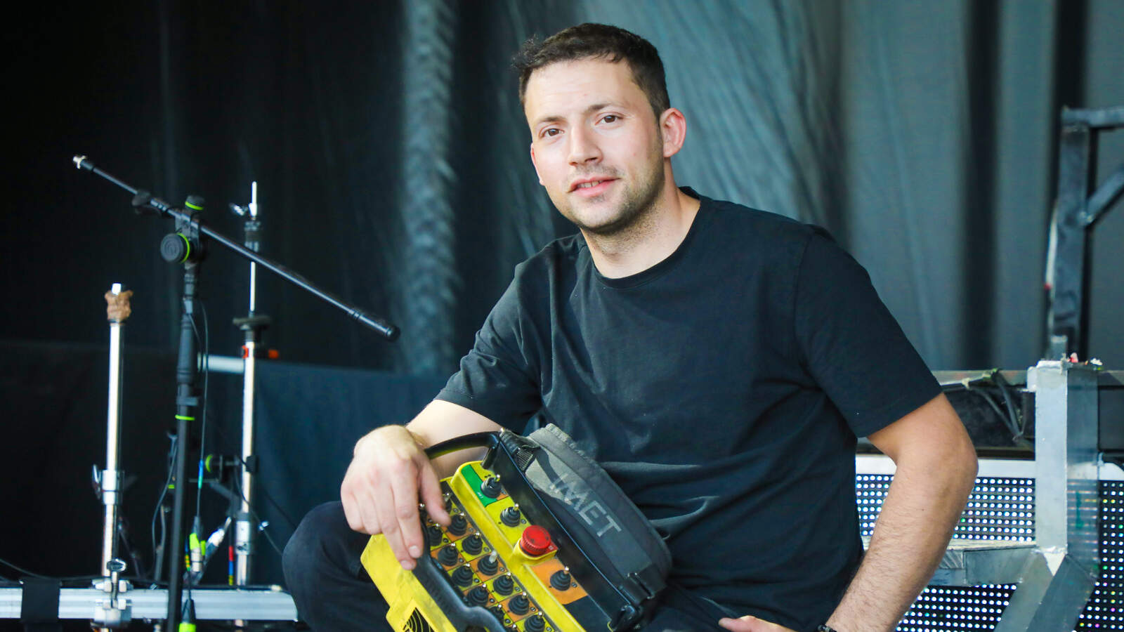 Kike Drago, jefe técnico de la orquesta Marsella